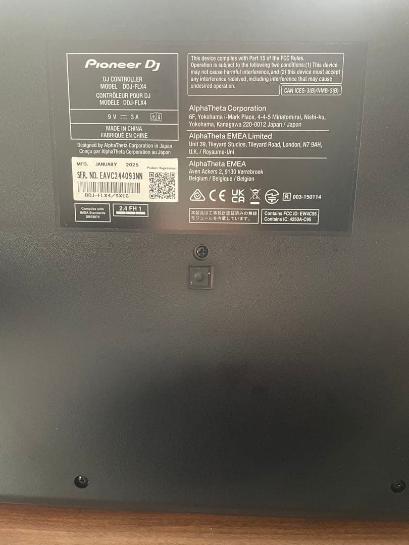 Pioneer DJ DDJ-FLX4 コントローラー