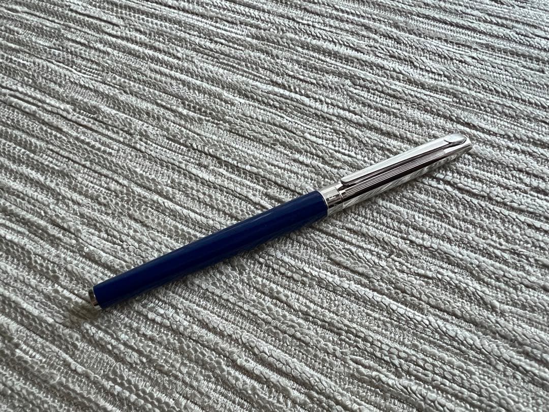 廃盤品 カランダッシュ マディソンⅡブルー軸 万年筆 18金ペン先