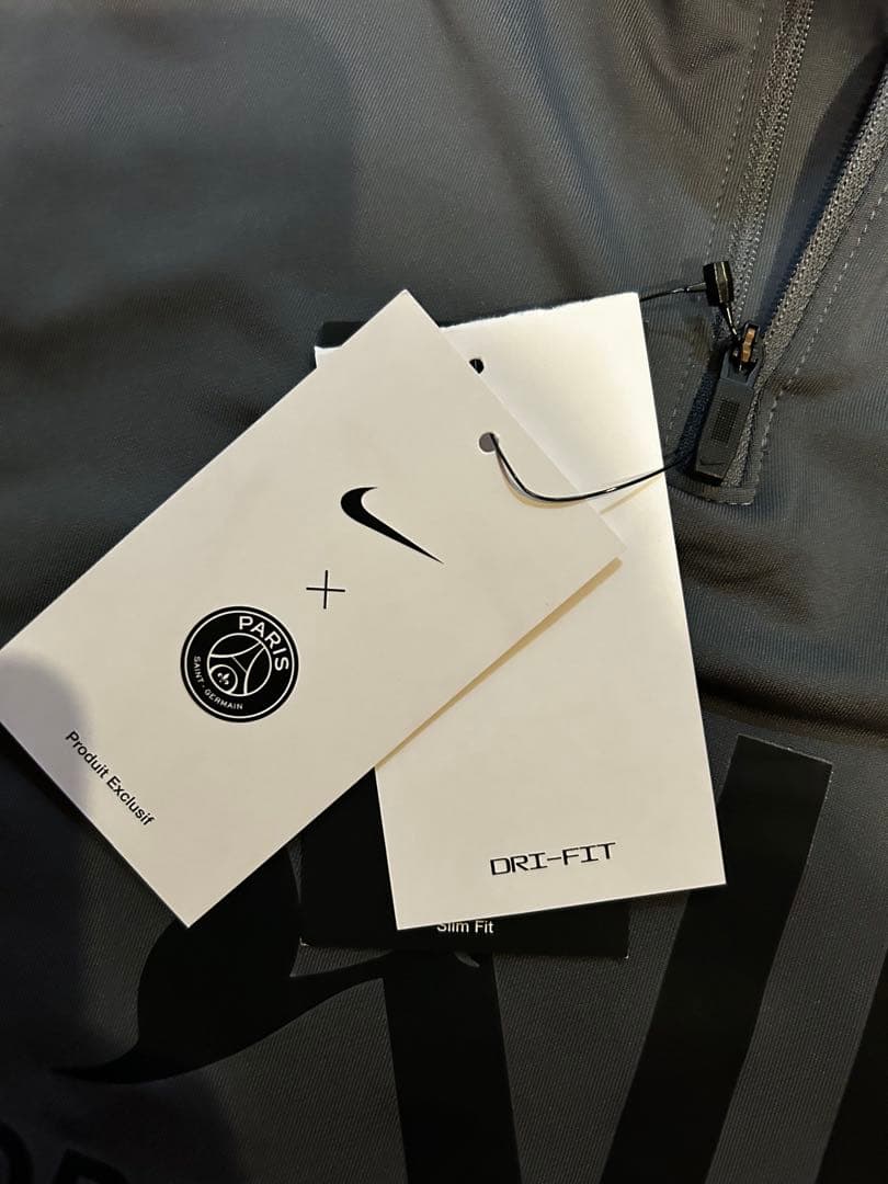 Nike PSG パリサンジェルマン　トレーニングジャージ グレー