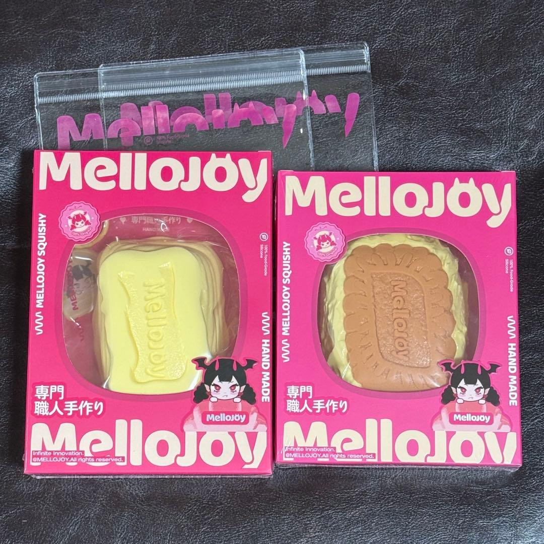 Mellojoy メロジョイ バタークリームチーズ キャラメルクリームクッキー
