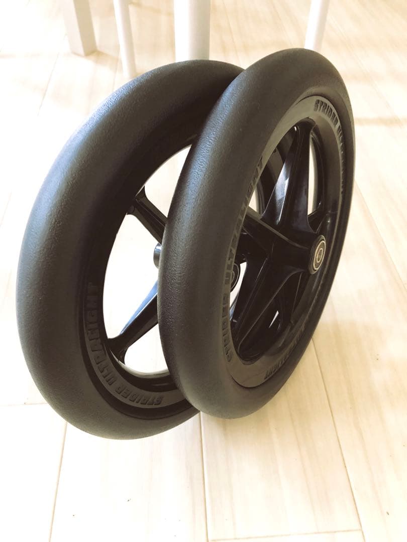 晩白柚　ストライダーエンジョイカップ対策　ラバー仕様カスタムタイヤ