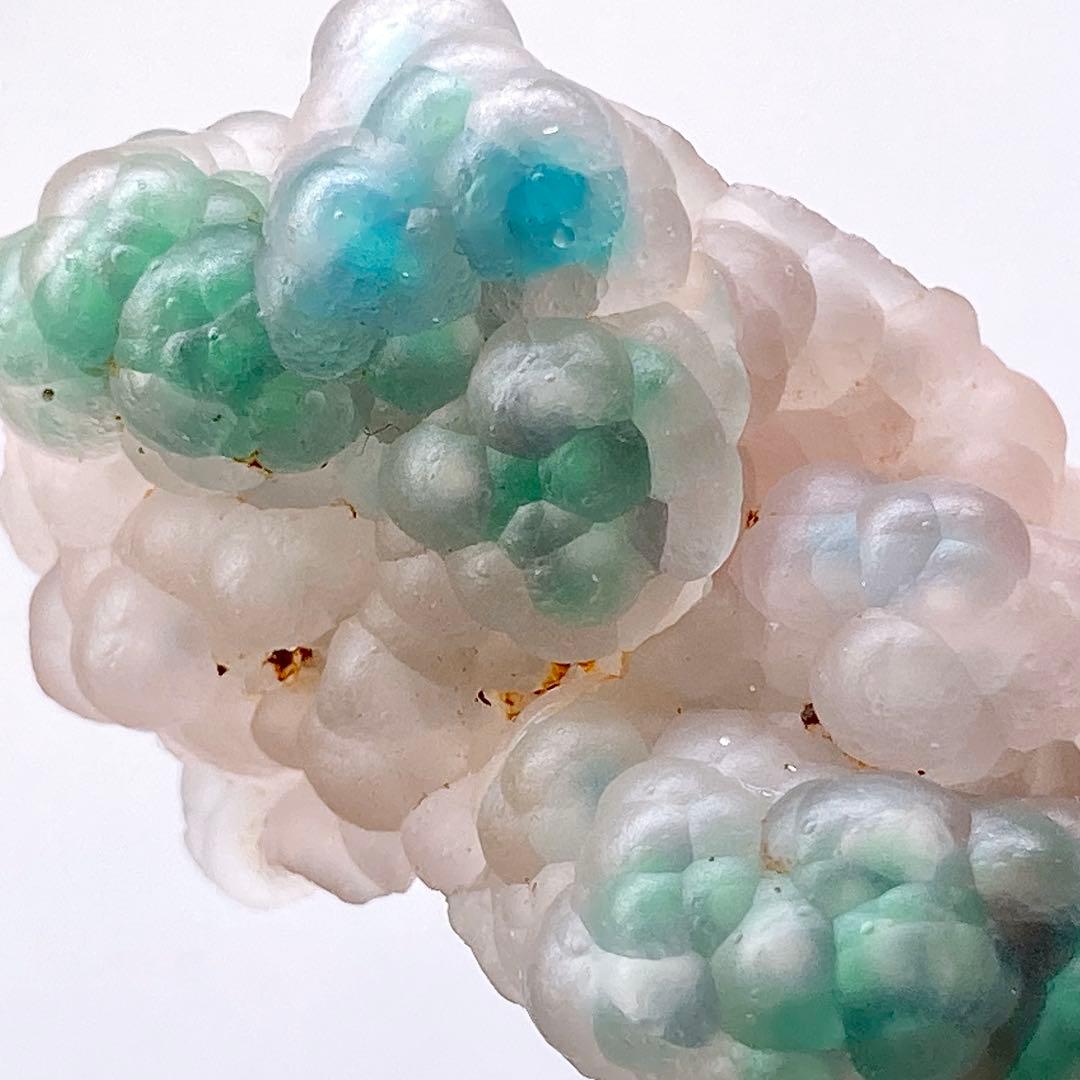 ポ*ー様 『2022年発見』　クリソコラインカルセドニー　原石　鉱物標本　天然石