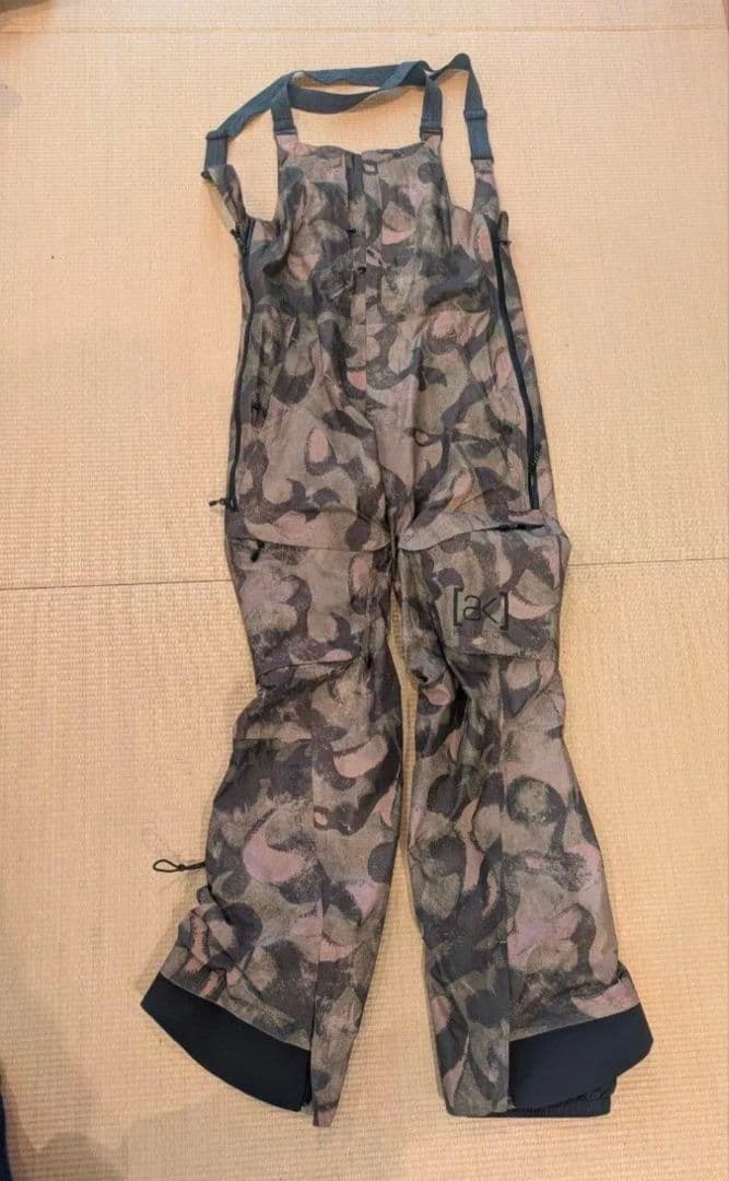 迷彩 スノーボード オーバーオール