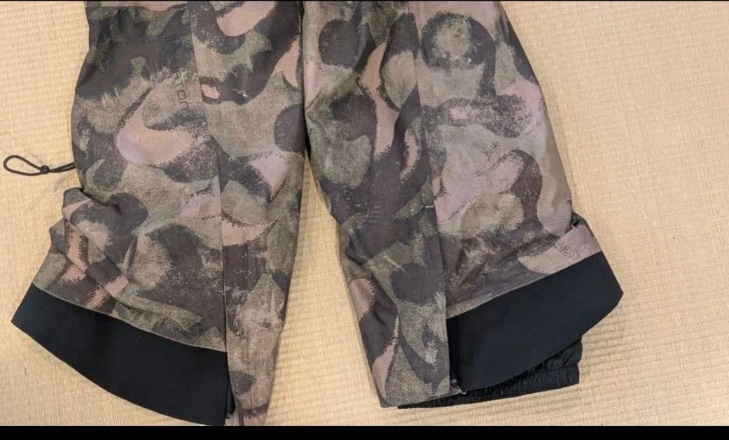 迷彩 スノーボード オーバーオール