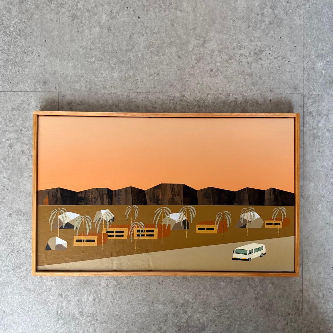 【希少】ogawa yohei イラスト アクリル 原画