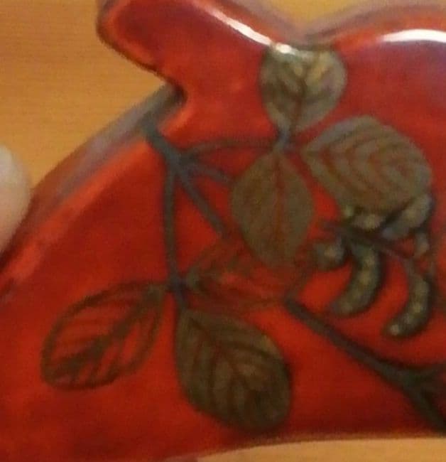 時代　漆　花　蒔絵　香合　共箱　茶道具