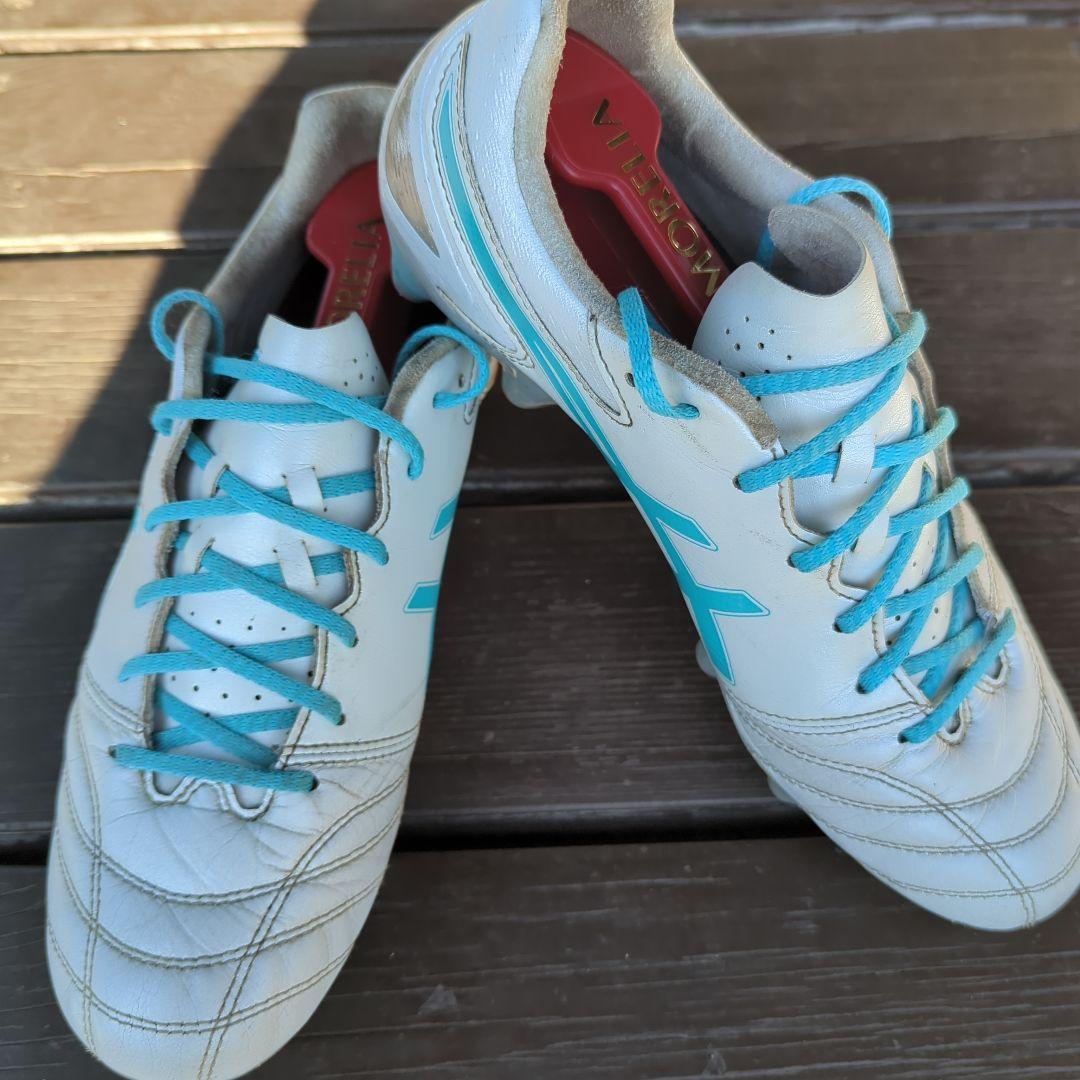 DSライトプロ サッカーシューズ ホワイト/ブルー