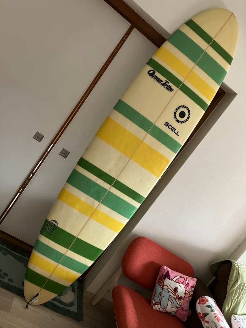 SCELLサーフボード7.4 ファンボード　手渡し限定