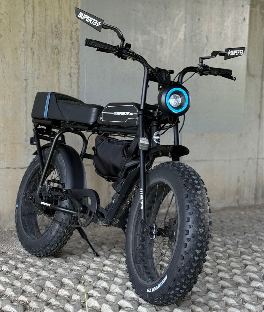 【希少レア】super73純正品・初期ロットUS仕様super73バッテリー2個