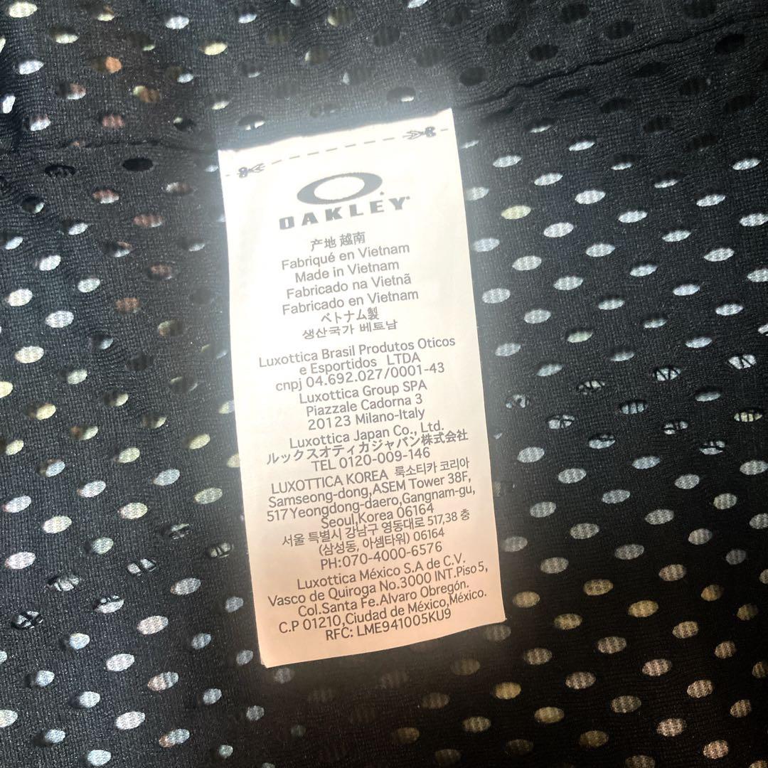 【美品】OAKLEY オークリー ゴルフウェア ナイロン ドローコード 刺繍