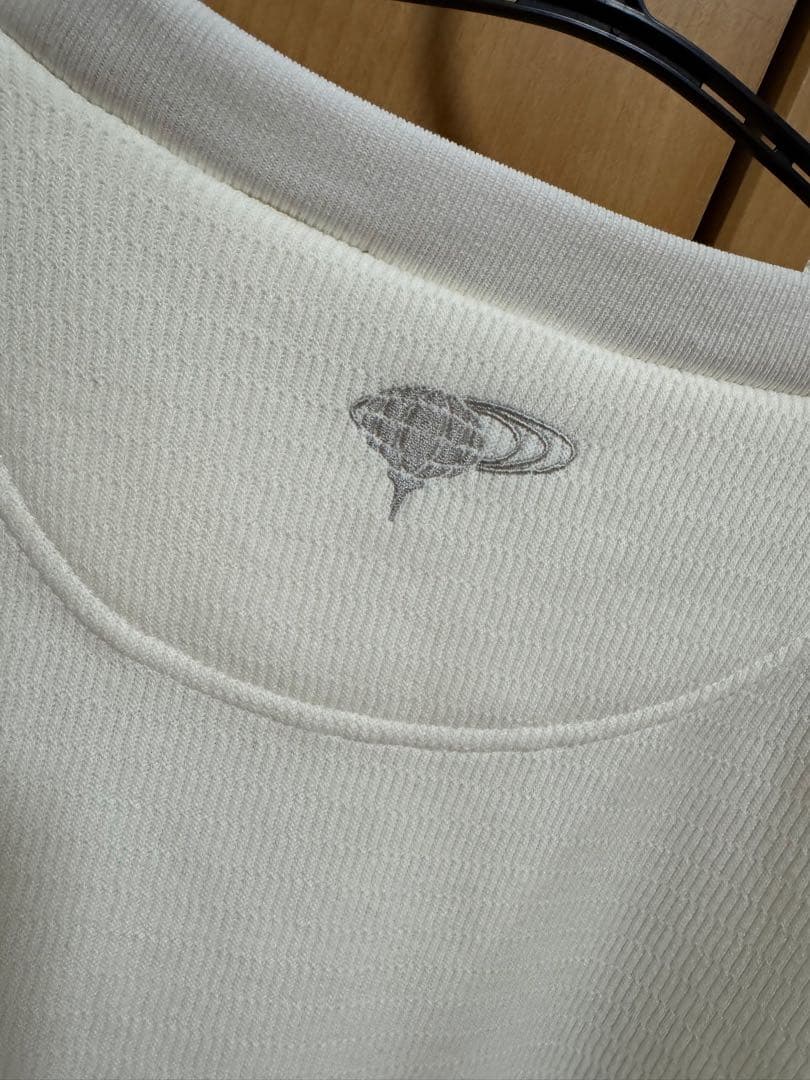 ORANGE LABEL / フェイクファー コンビ プルオーバー．