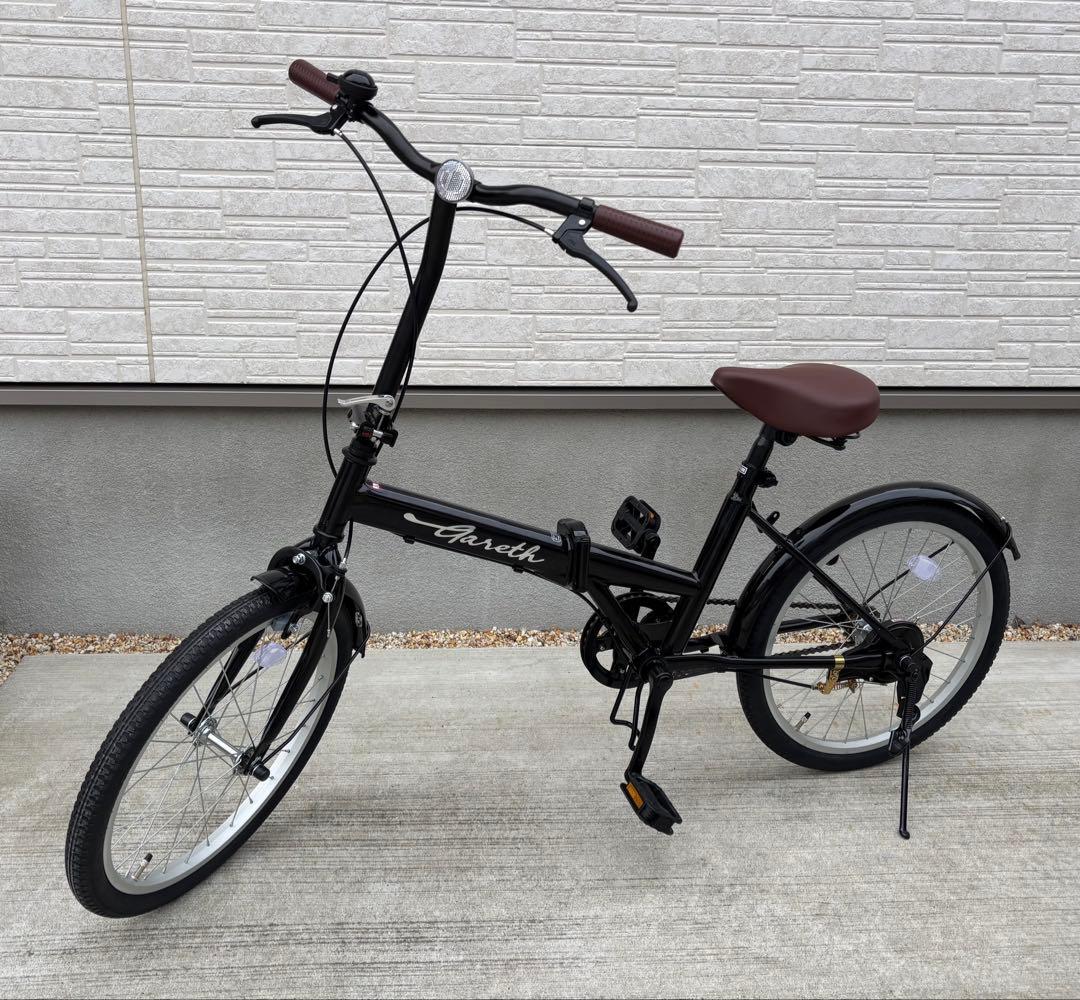 ※現地取引限定　新品未使用　折りたたみ自転車 ブラック　20型　軽量