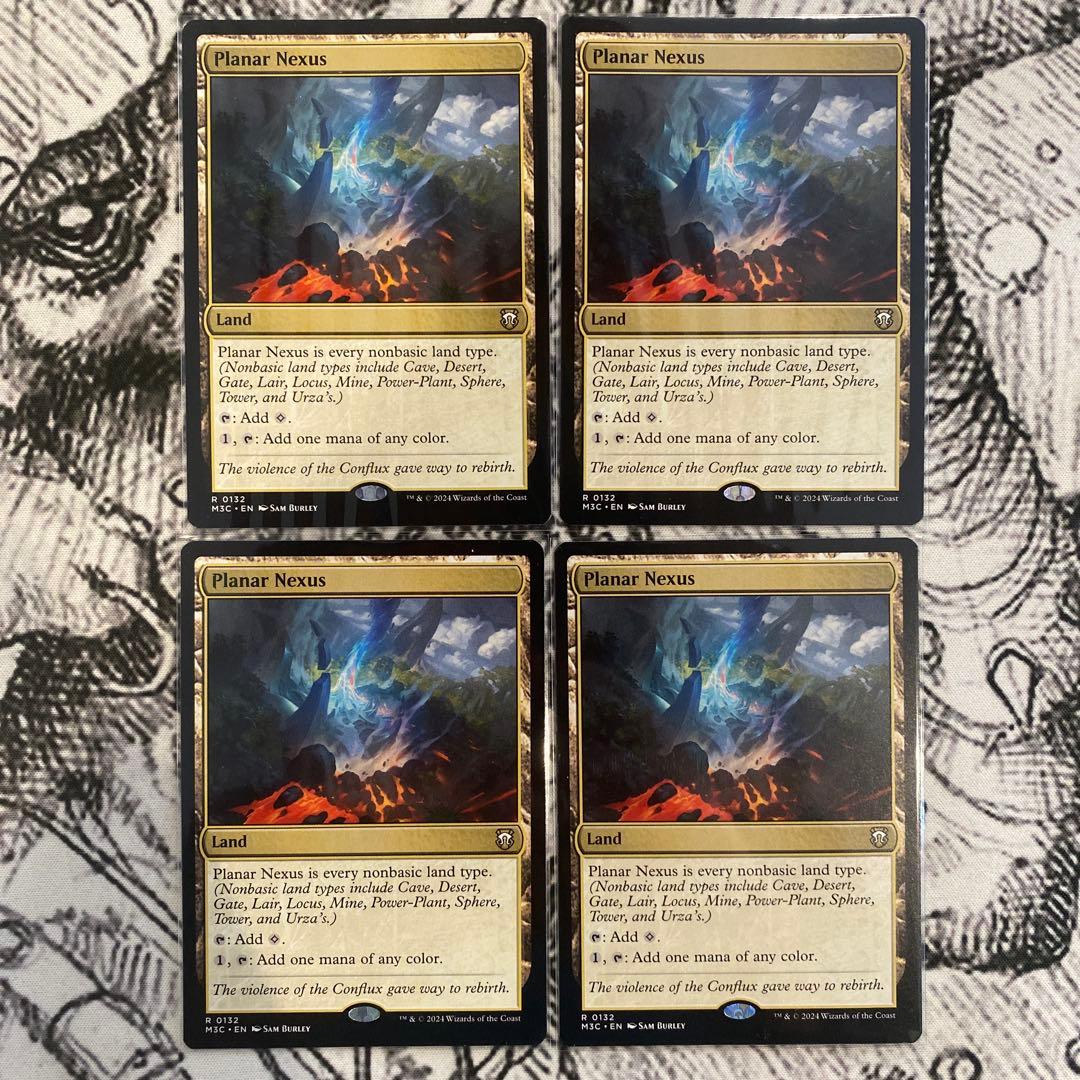 Mtg 次元の結節点/Planar Nexus 英語版4枚