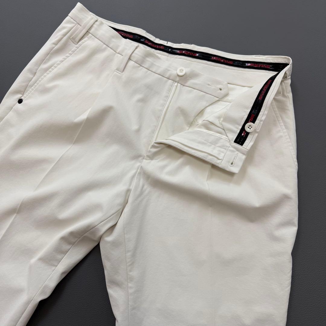 美品✨24SS BRIEFING ストレッチ ロングパンツ 薄手 ゴルフ L