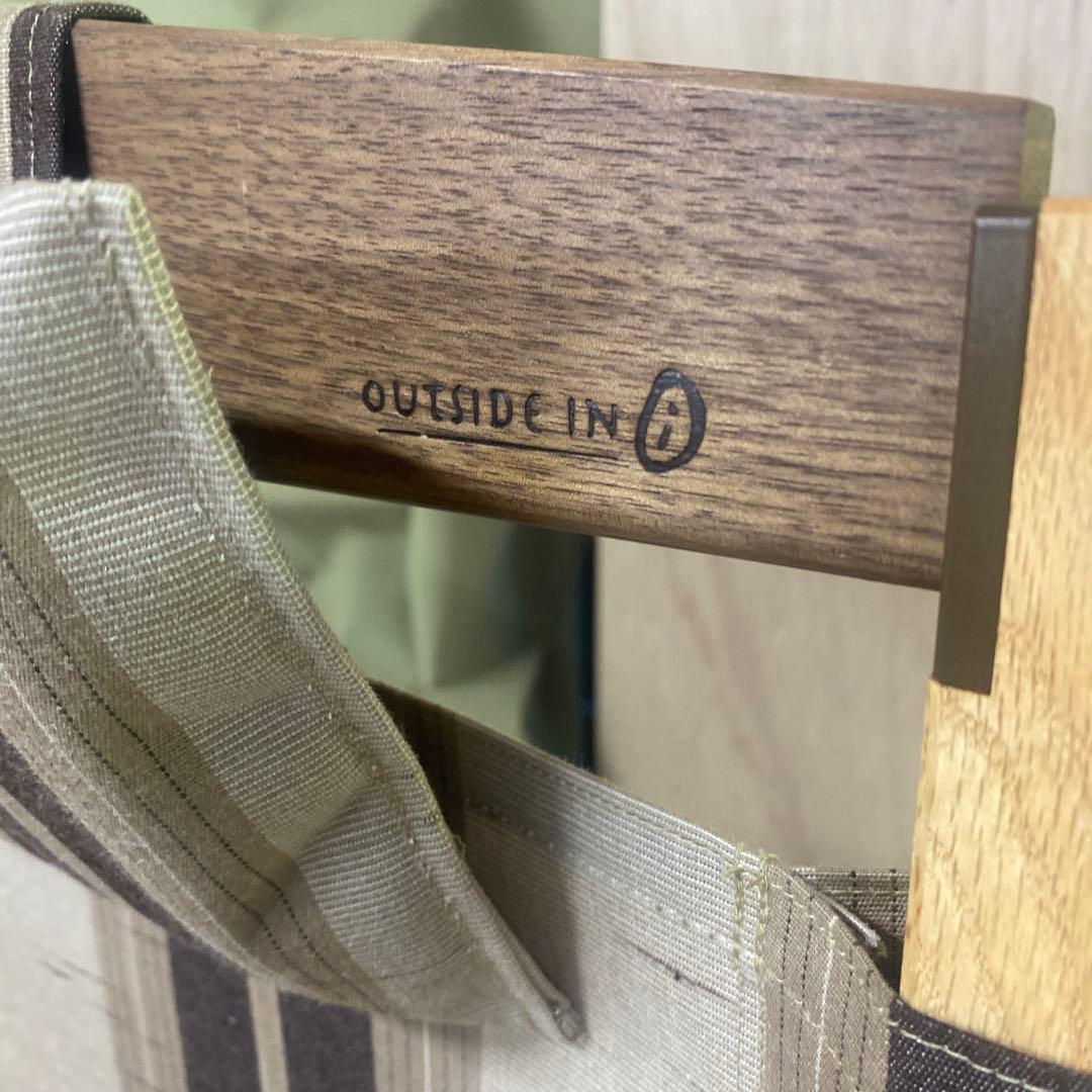 モ*坊様 アウトサイドイン　カチャカチャチェア① キャンプチェア　折りたたみチェ