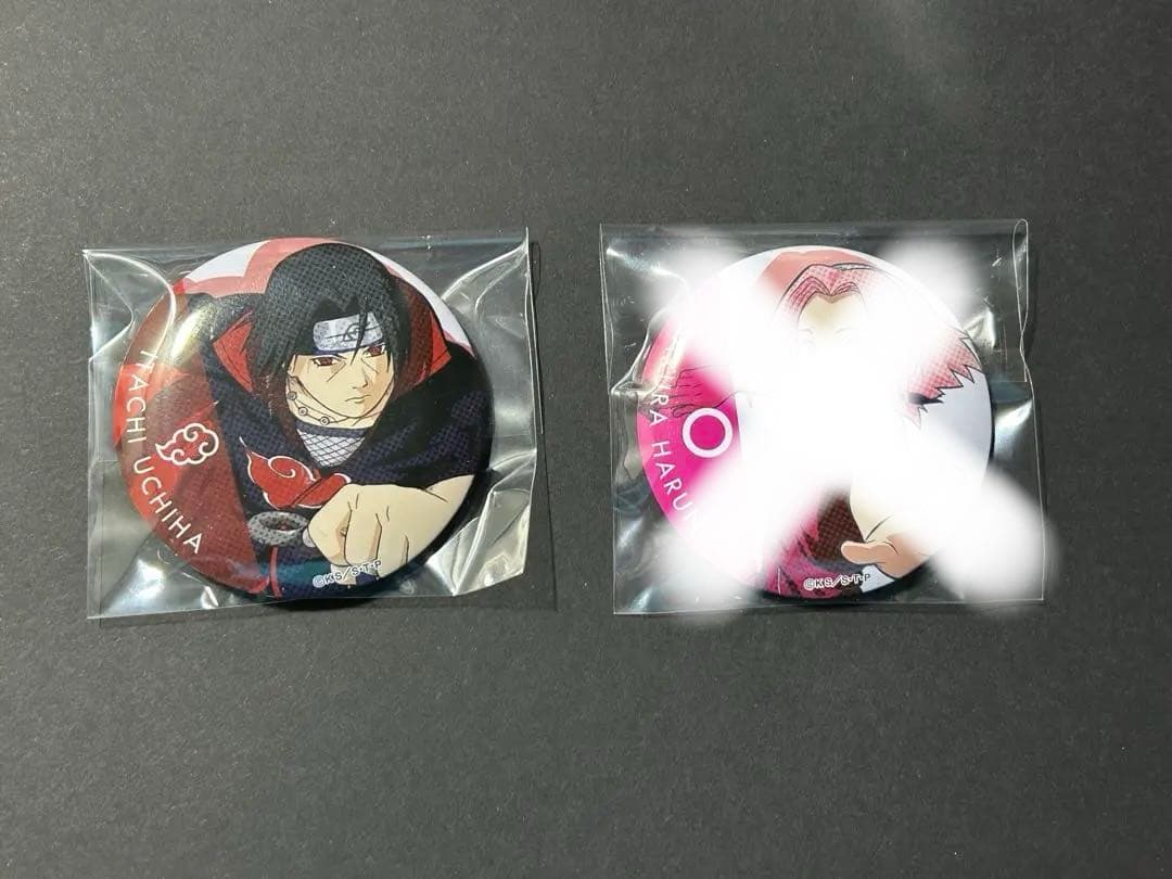 NARUTO ジャンフェス2017 缶バッジ イタチ ミナト イルカ