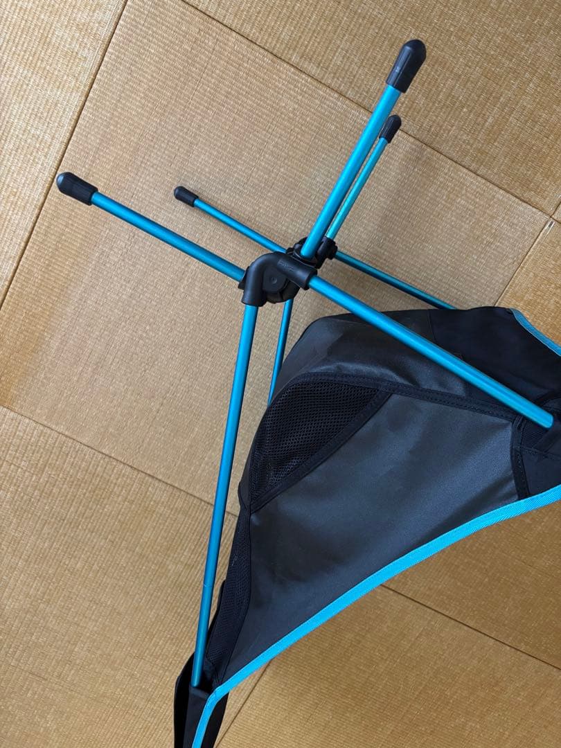 ヘリノックス チェアツー 社外ロッキングフット純正フリース チェアカバーセット