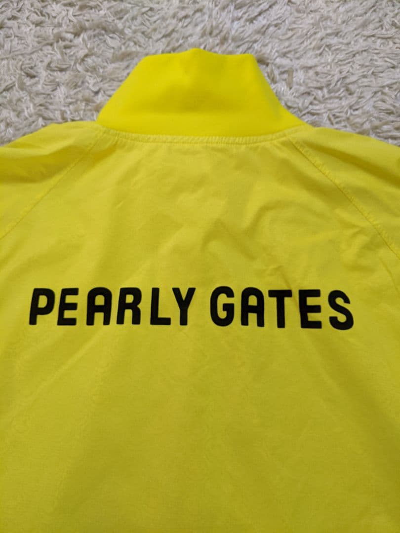 パーリーゲイツ PEARY GATES ナイロンジャケット イエロー フルジップ