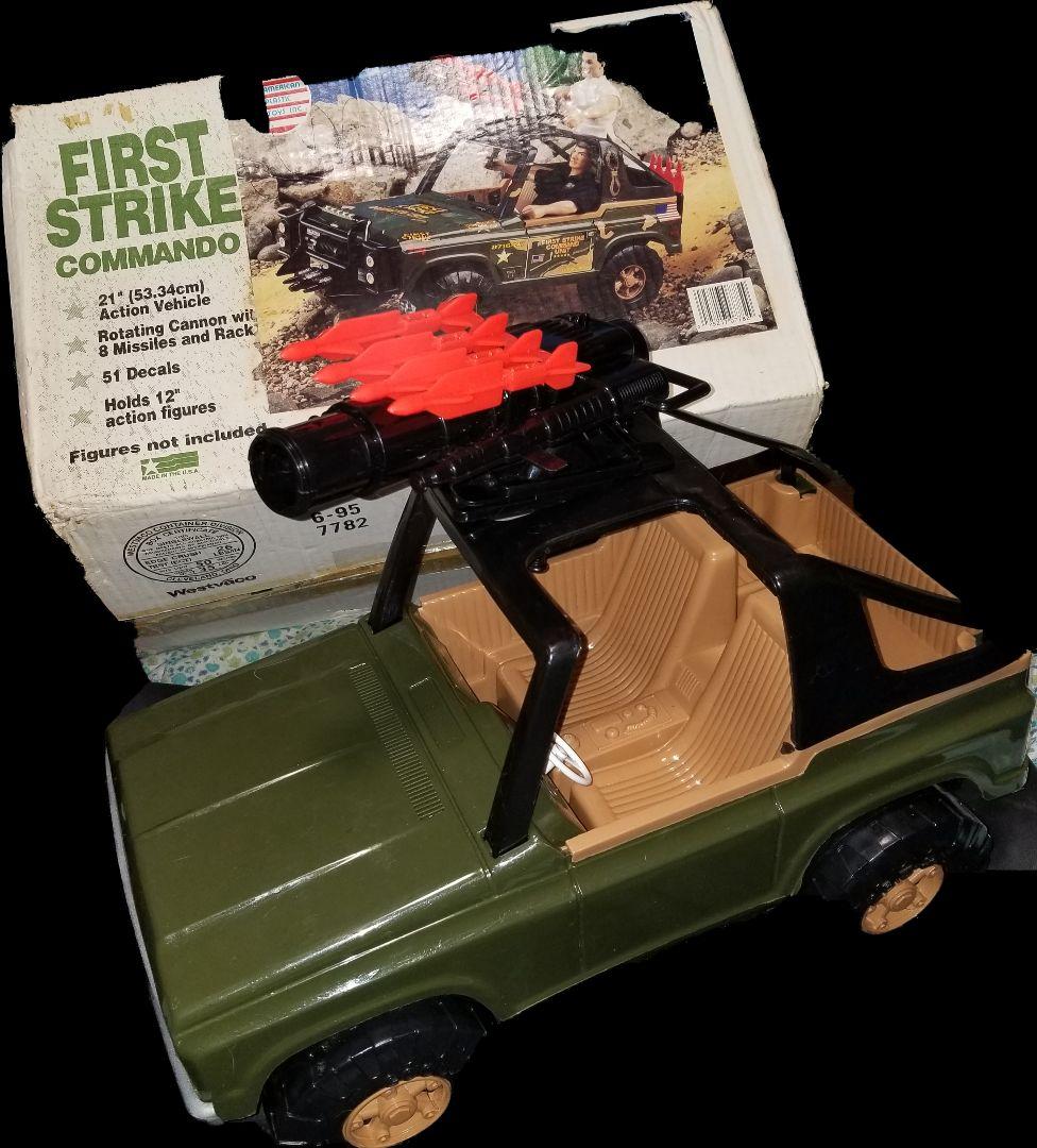 アメリカンプラスチックトイ GiJOE等用ジープ ビンテージ(1)