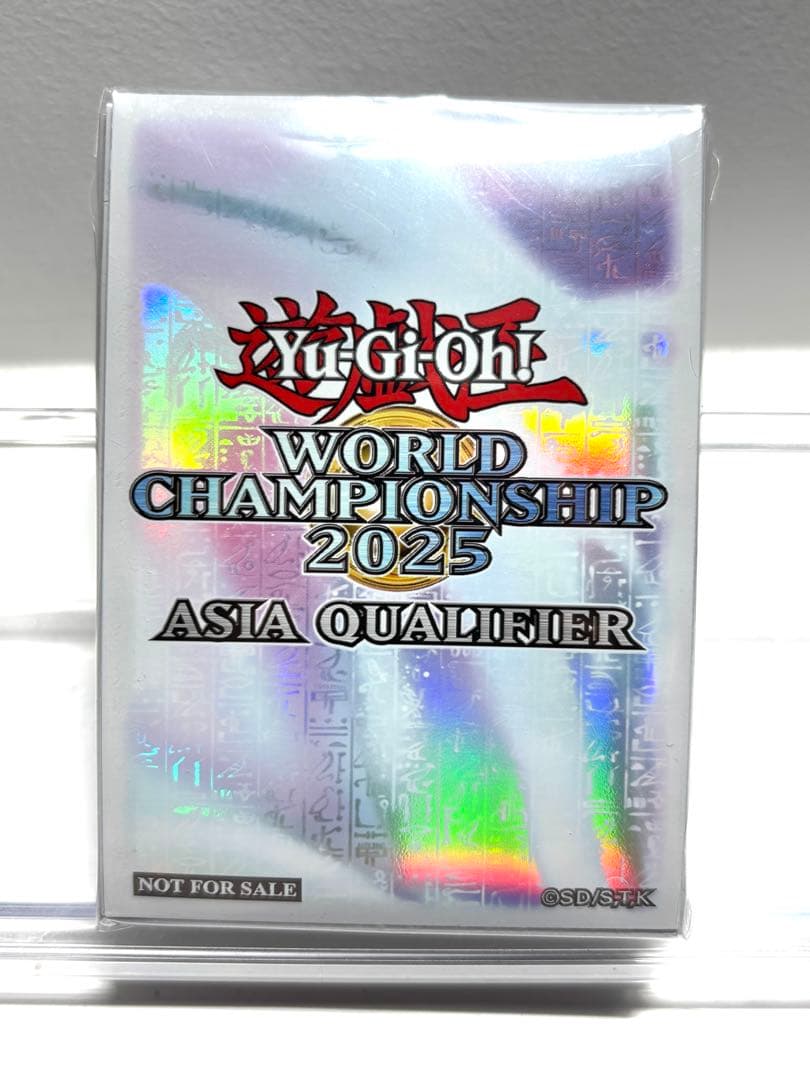遊戯王 WCQ 2025 海外　アジア限定 希少 スリーブ 新品70枚