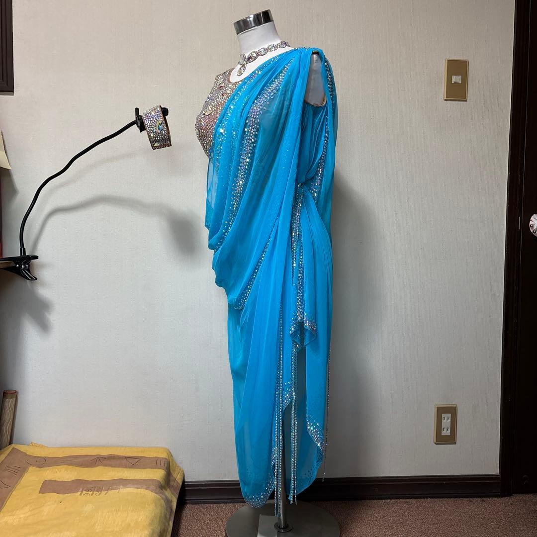 社交ダンスラテンデモ用ドレス