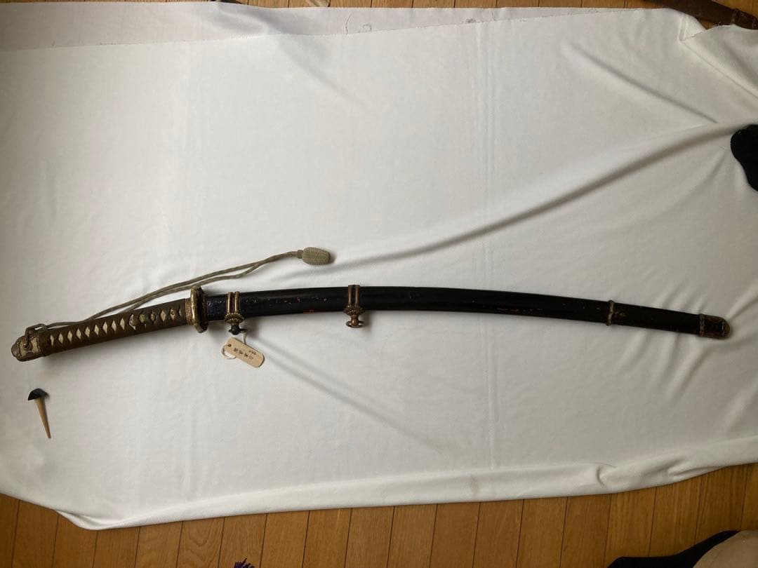 ま*ん様 94式軍刀　模造刀身　尉官サーベル用刀緒