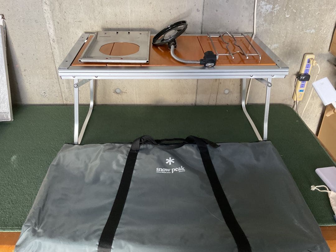 廃盤色 エントリー IGT・廃盤フラットバーナー・収納ケース スノーピーク