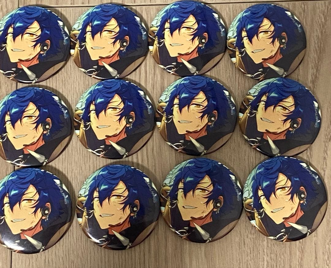 漣ジュン 缶バッジ 12個セット oct