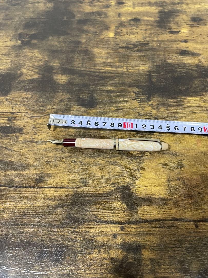 試筆のみ　旧ニブ　マツヤ万年筆病院オリジナル　セーラー　万年筆　細字　備品付き