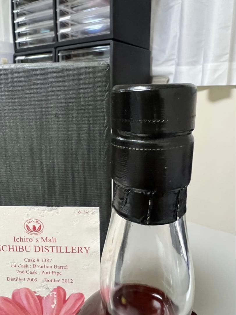 イチローズモルト 2009 秩父蒸溜所　フラワーラベル ポートパイプ 未開封