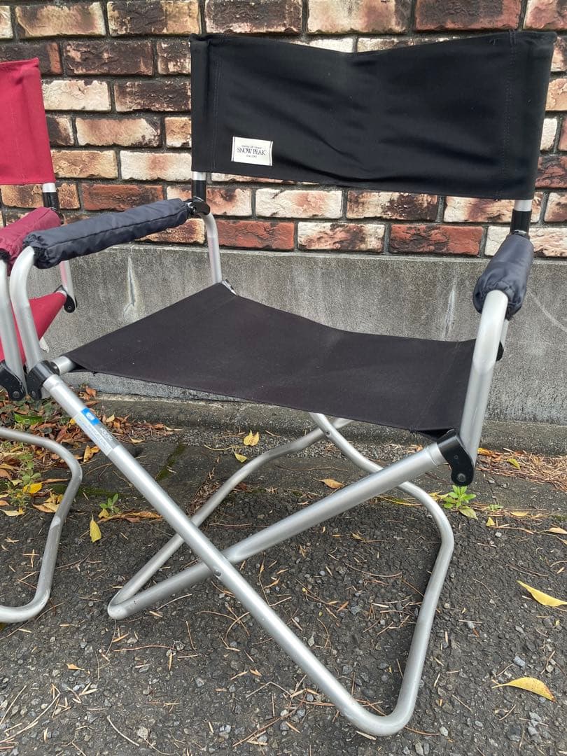  Peak スノーピーク 折りたたみアウトドアチェア 2色セット