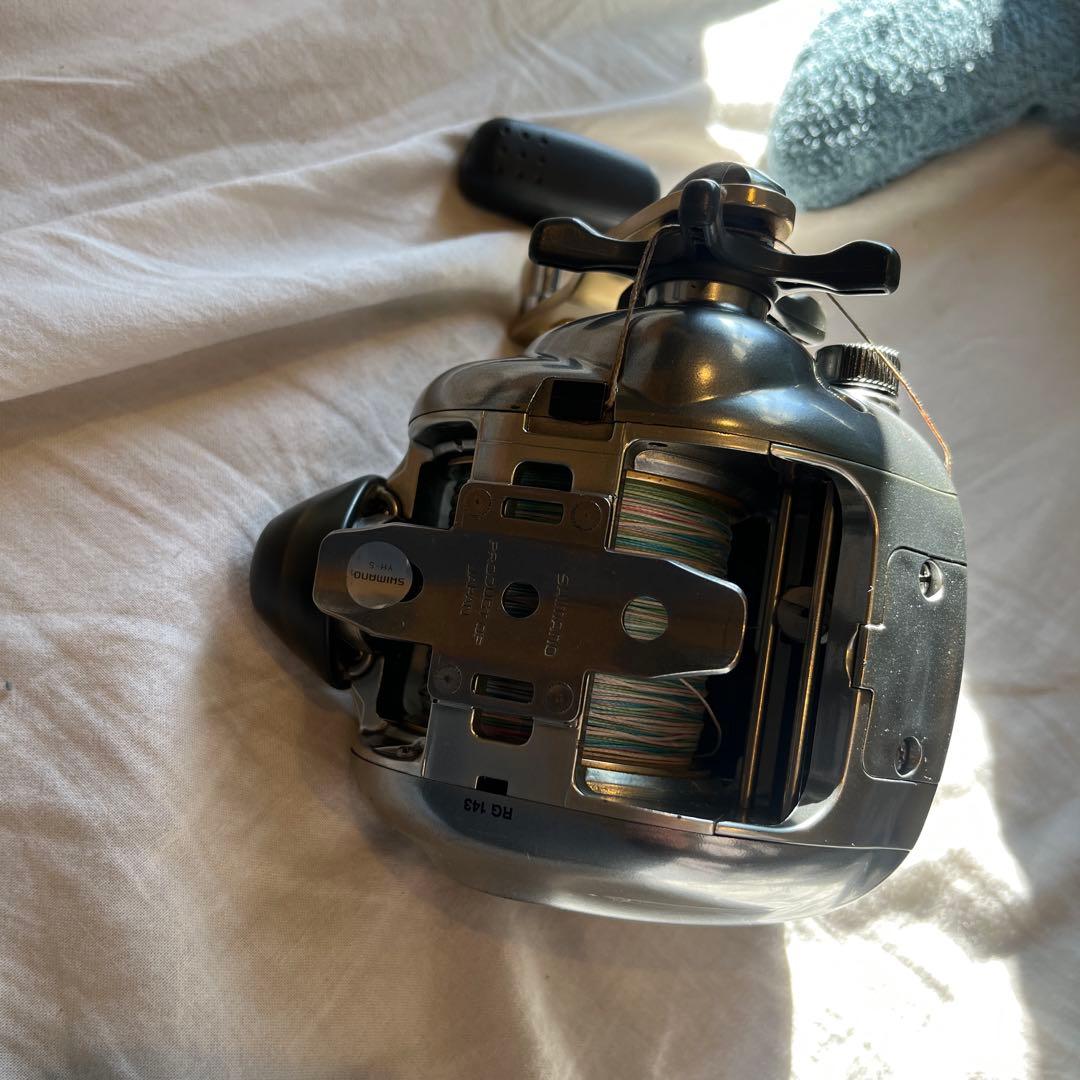 電動リール デジタル表示付き