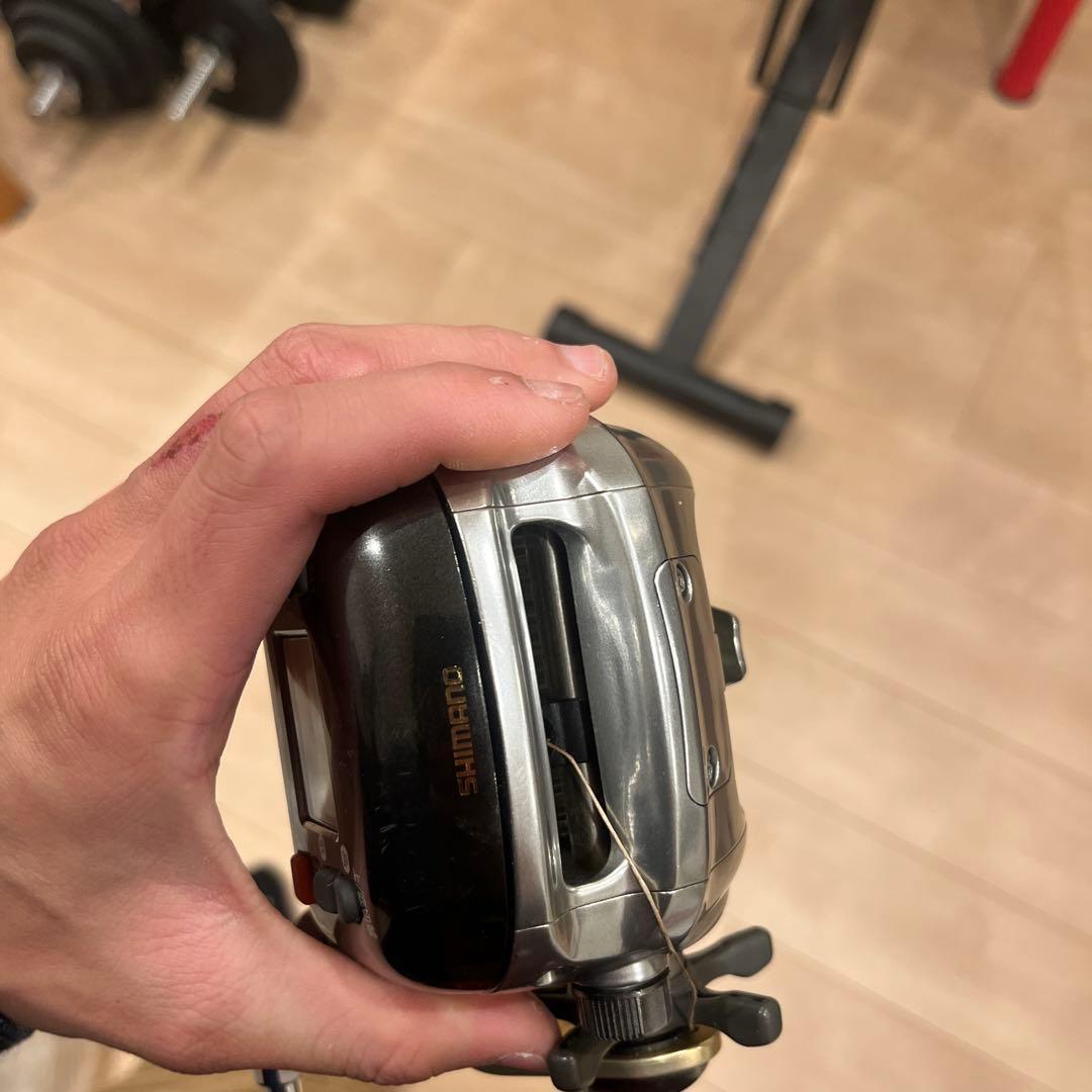 電動リール デジタル表示付き