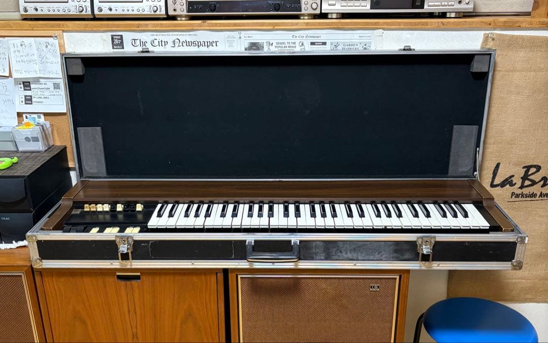 ハモンド オルガン XB-2 61鍵 ケース付き ジャンク品