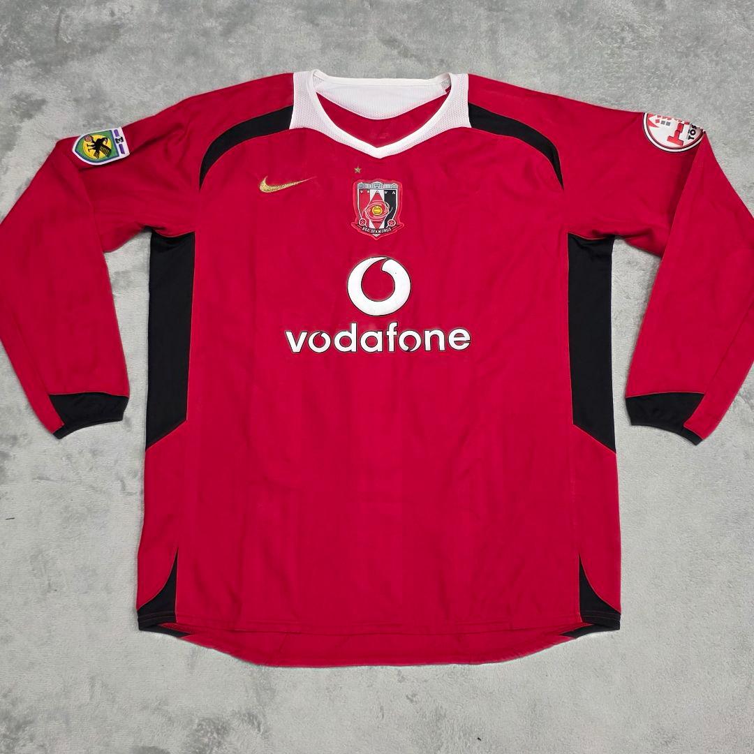 浦和レッズ　2006　ユニフォーム　長袖　L　NIKE　ナイキ　ホーム　レッド