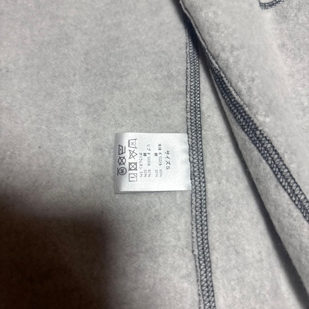 矢沢永吉 ジップアップパーカー グレー　刺繍　Sサイズ