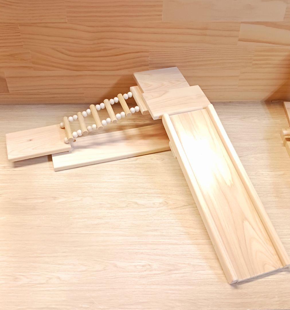 33⭐　ミニバードアスレチック 滑り台大サイズ‼　 バードトイ　インコ