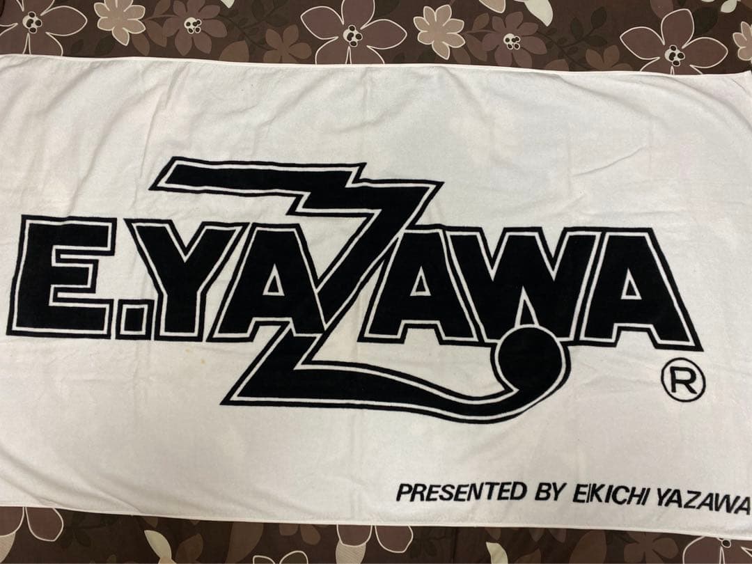 ！ライブ直前セール！【未使用品】矢沢永吉 2000年 スペシャルビーチタオル 白