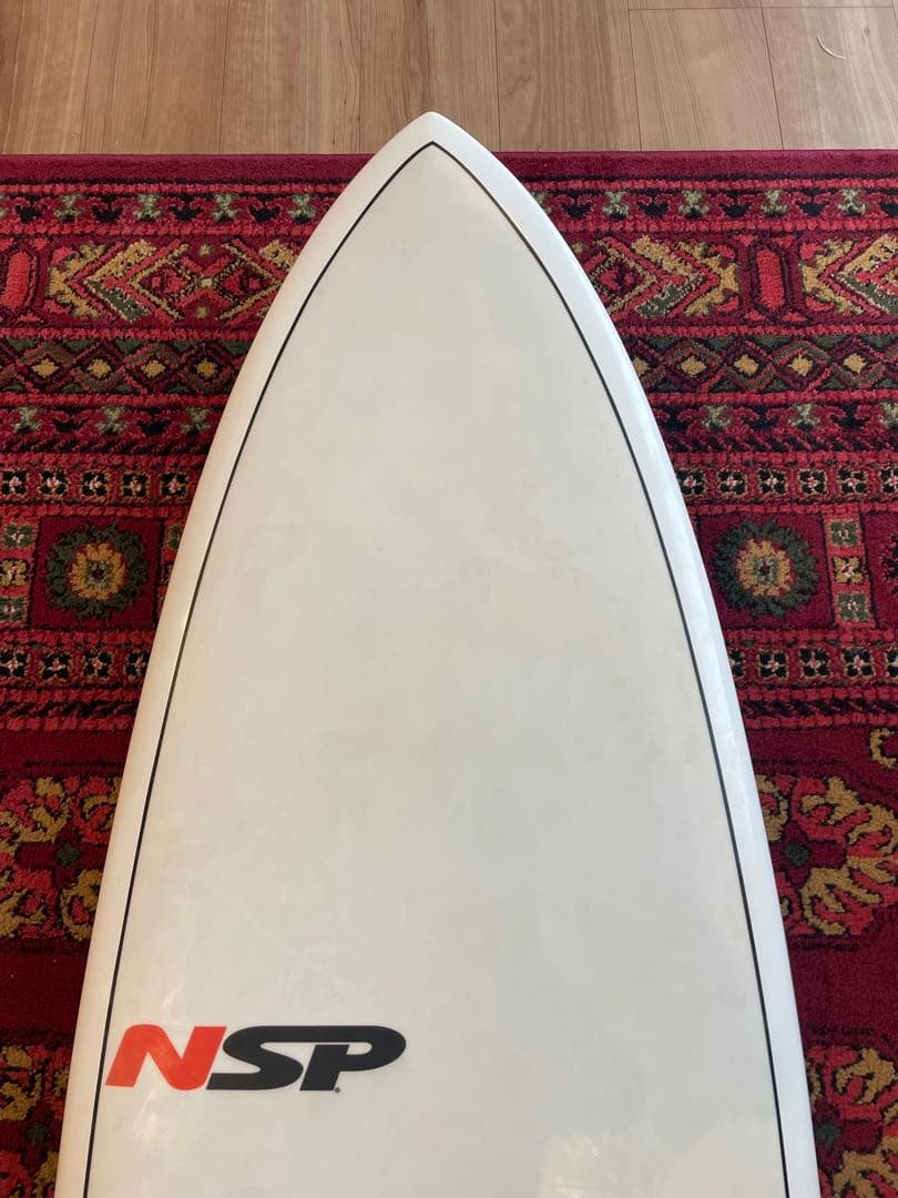 【7.4 ミッドレングス】【ジャンク】NSPサーフボード