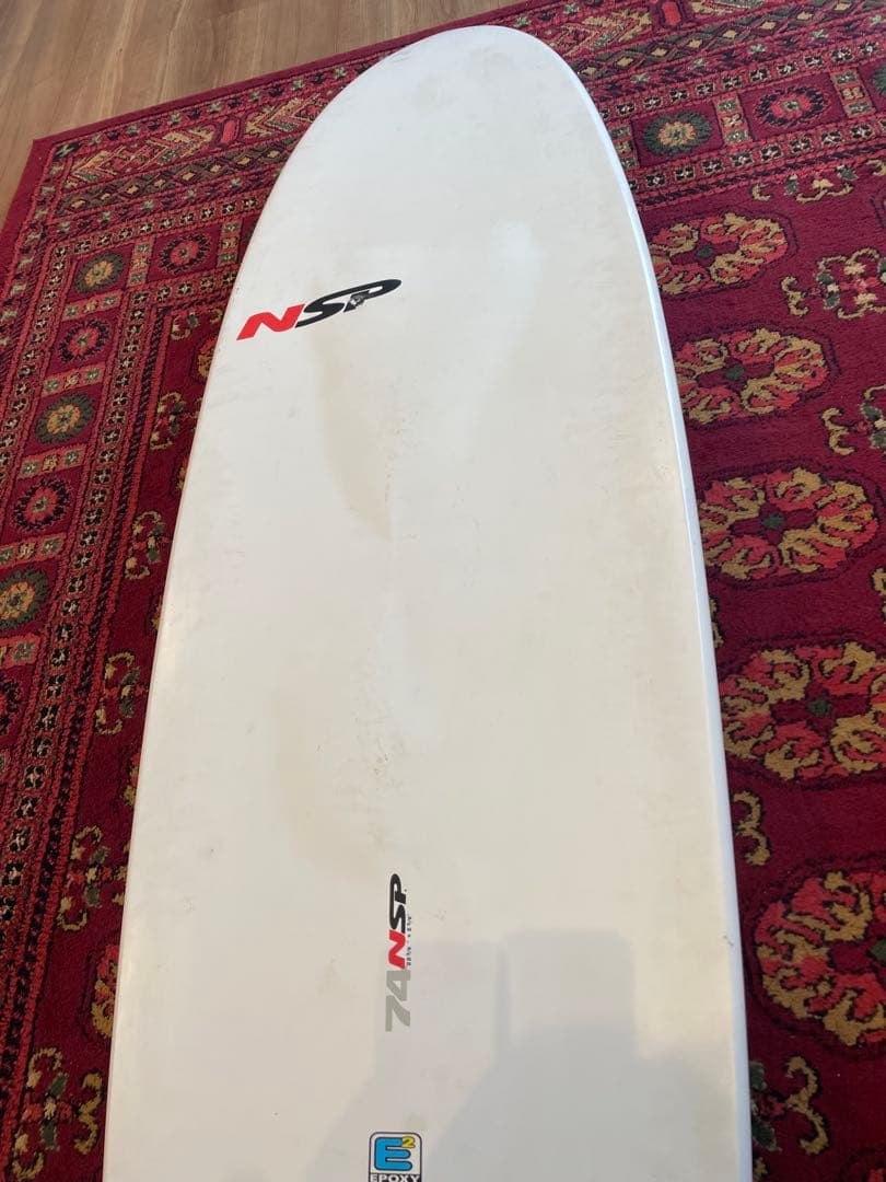 【7.4 ミッドレングス】【ジャンク】NSPサーフボード