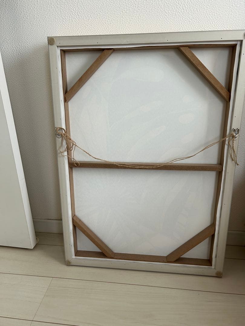 フランフラン　アート　モンステラ　ボタニカル　パネルアート