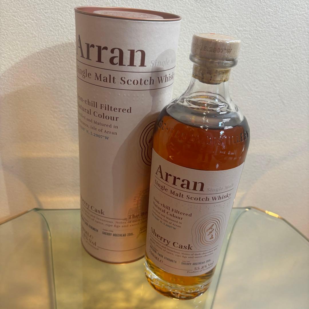 NA3239 未開栓! Arran アラン シングルモルト sherrycask