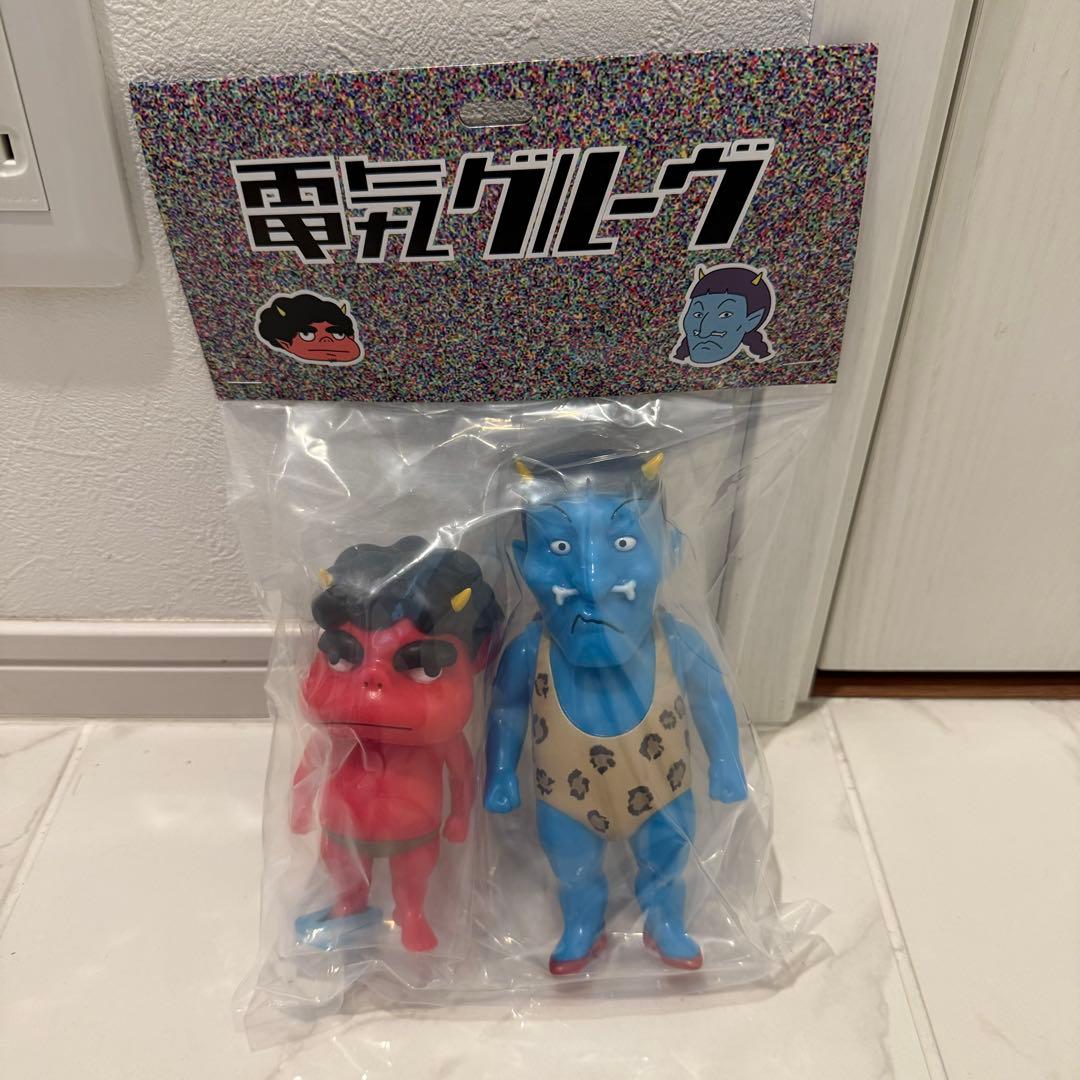 電鬼グルーヴ ソフビ フィギュアセット＜1117セット限定＞ 節分　鬼　oni