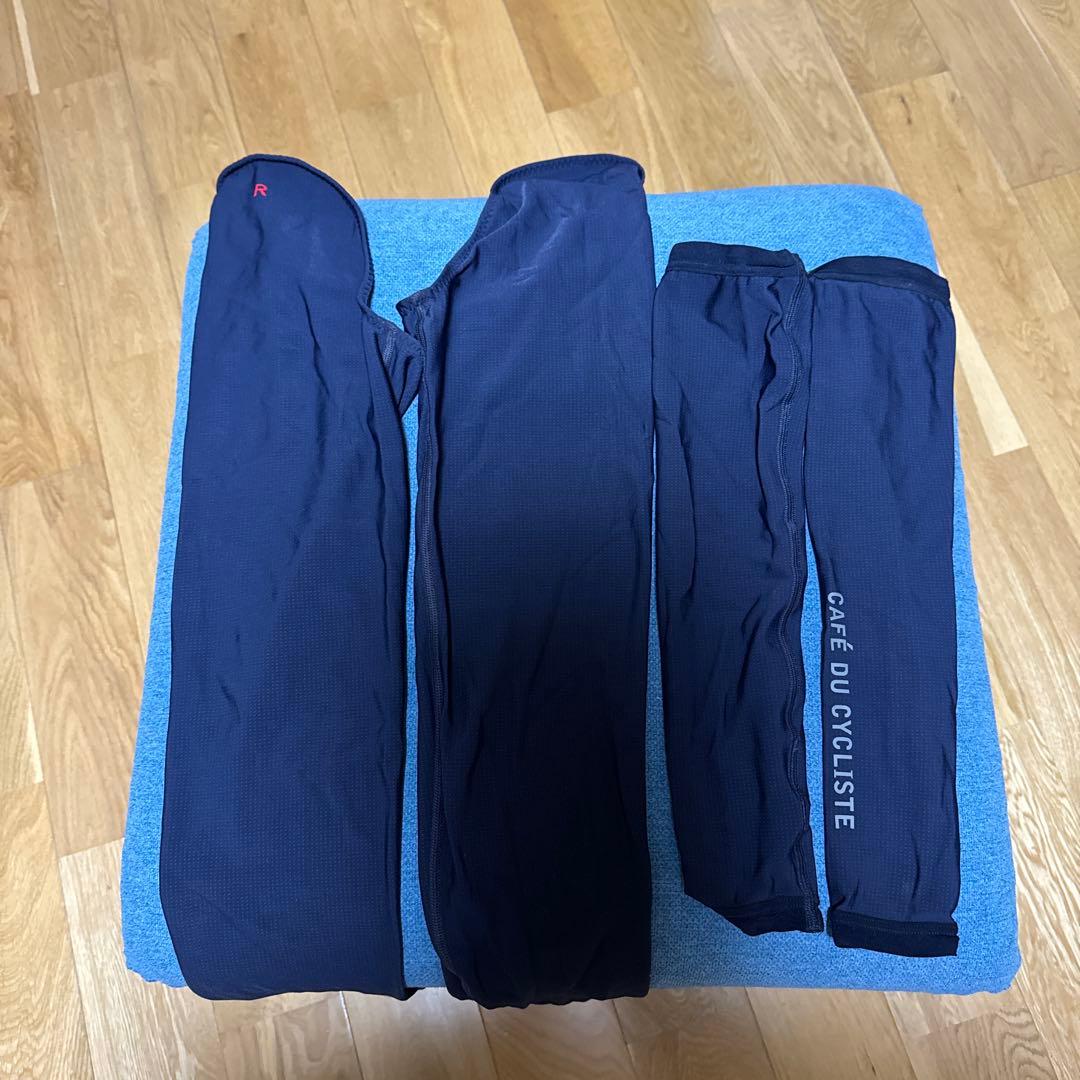 「shiina san」カフェドシクリステ　レッグ、アームウォーマー