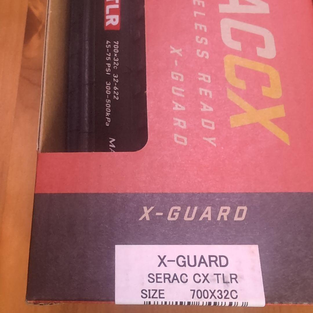 IRC SERAC CX X−ガード 700X32C TLRタイヤ