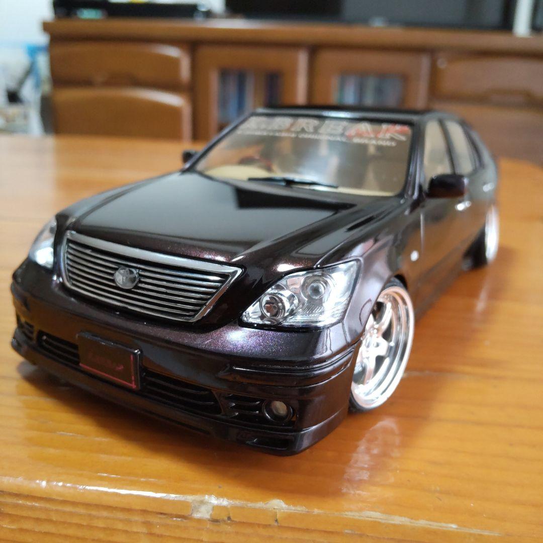 アオシマ1/24　セルシオ完成品