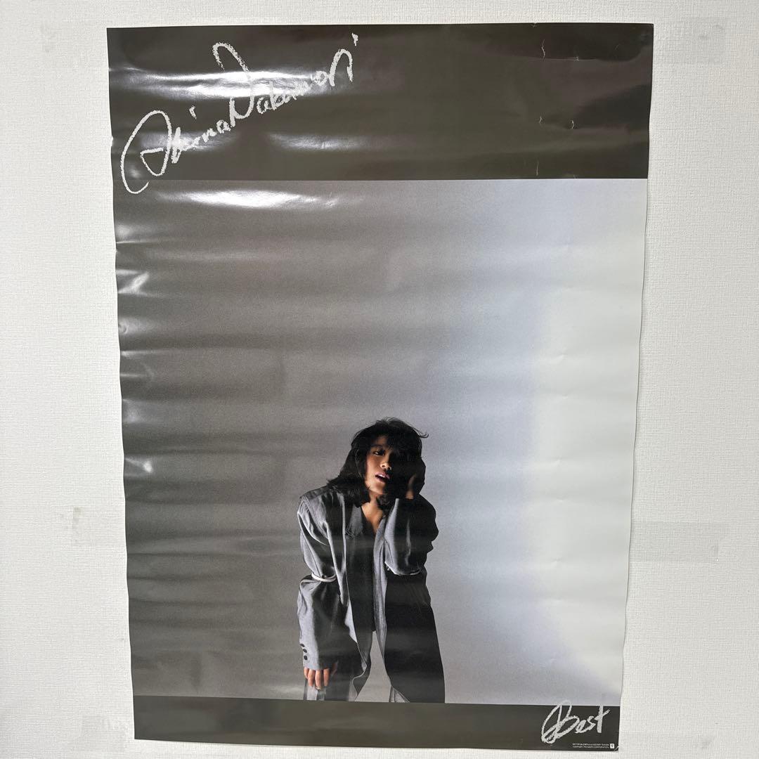 A37【非売品】中森明菜 ポスター 60×84㎝ Akina Nakamori