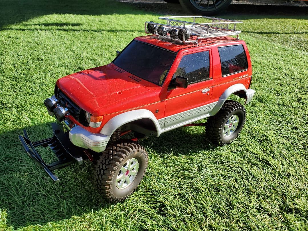 タミヤCC02 タミヤパジェロメタルトップ