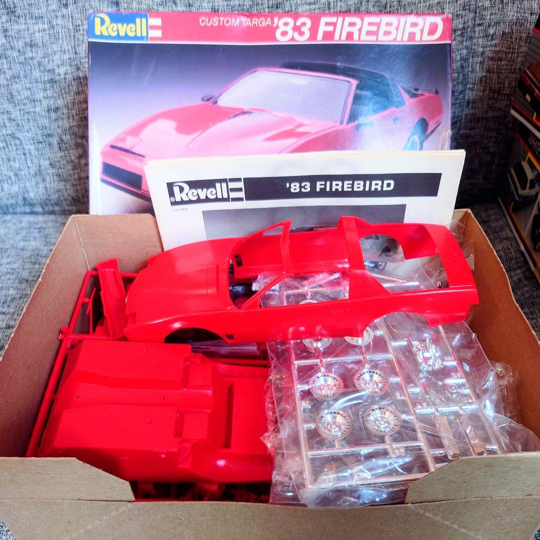 未組み立プラモ6箱・ポンティアック・ファイヤーバード・トランザム・ナイトライダー