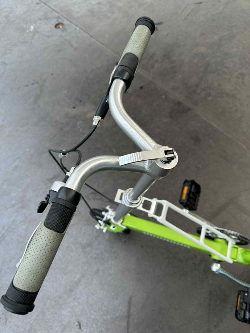 美品 Pacific CARRY ME 折りたたみ自転車 グリーン